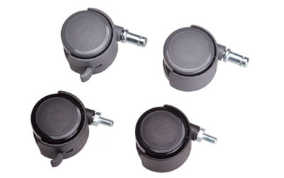 Nylon Hood Twin Wheel Casters