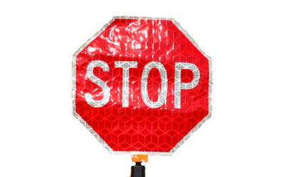 Roll-Up Stop/Slow Signs